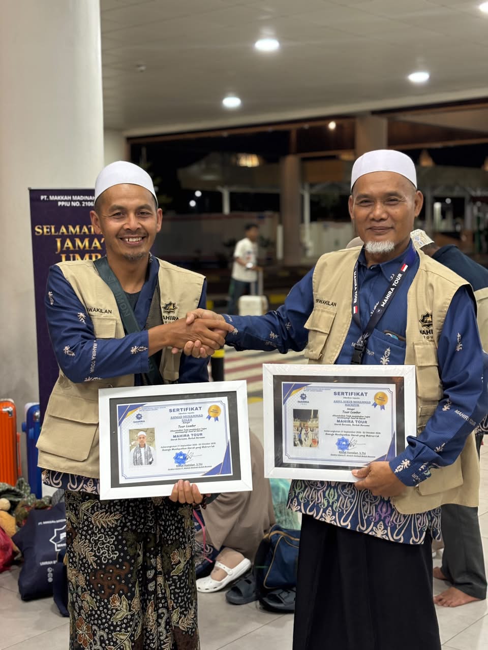 Rangkaian Ibadah Lancar, 36 Jemaah Umrah Mahira Tour Kembali Ke Tanah Air